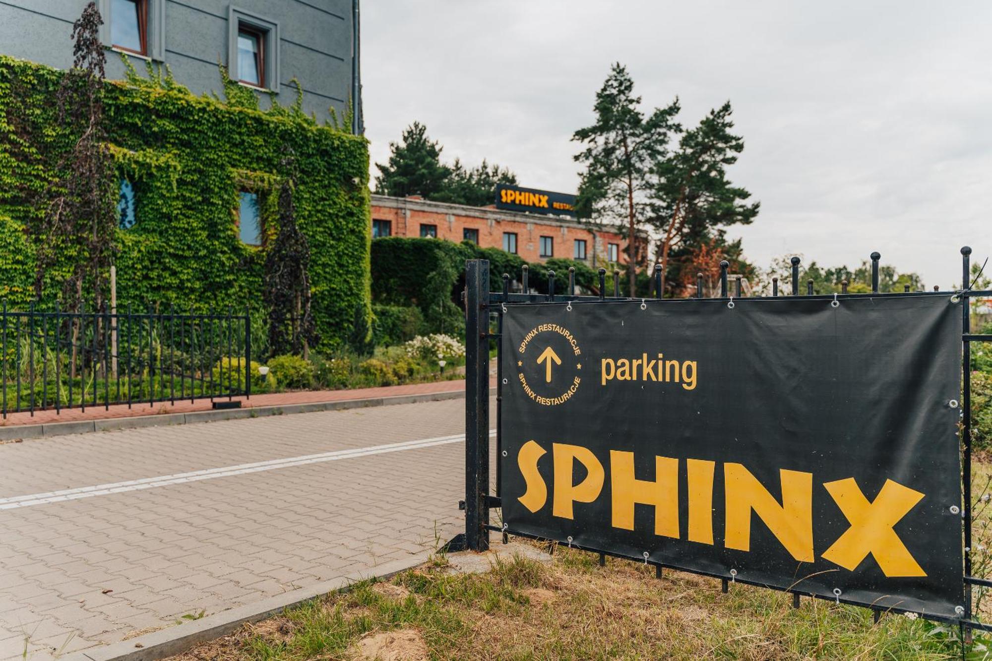 Hotel Sphinx Zabia Wola Buitenkant foto